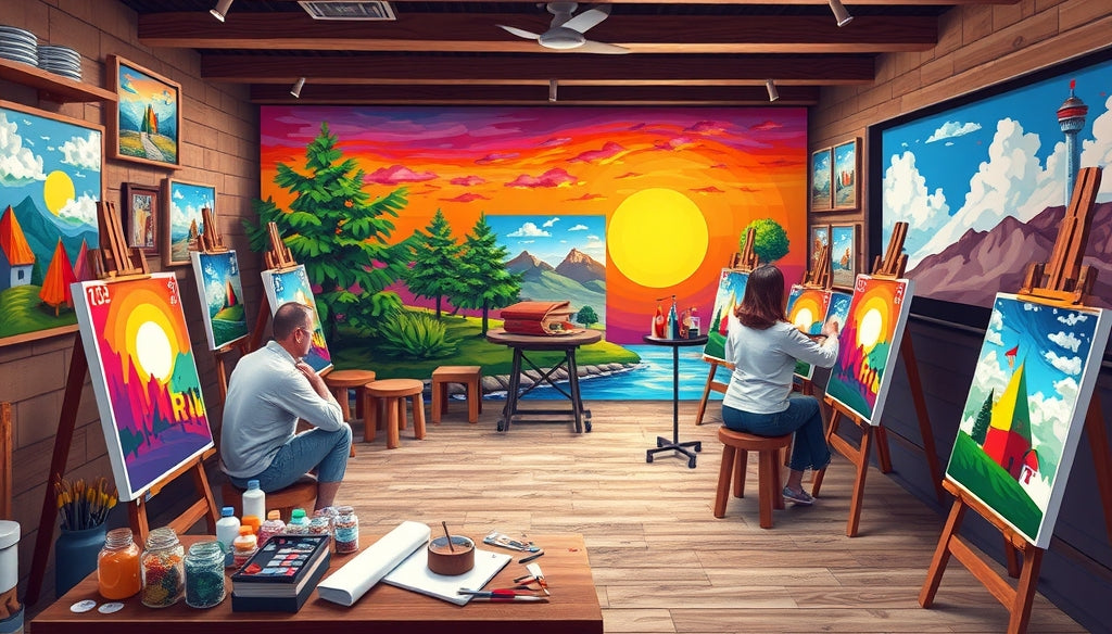 Discover the Best Paint by Numbers Kits for Adults in the US to Relieve Stress and Unleash Your Creativity