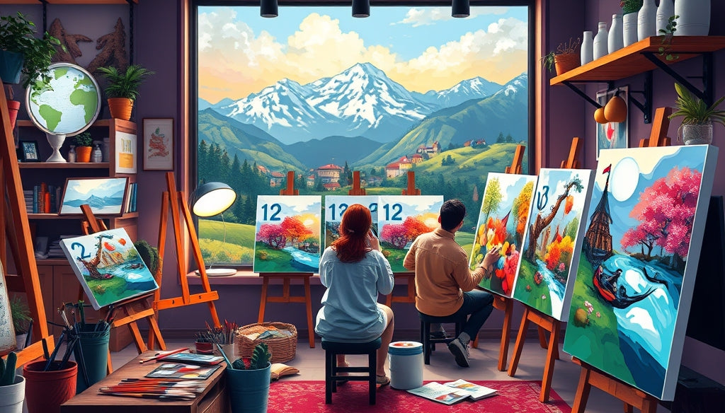 Discover the Best Paint by Numbers Kits for Adults in the US: A Stress-Relief Hobby Awaits