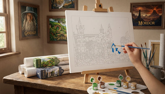 You Won't Believe What You Can Create Epic LOTR Paint by Numbers Kits Revealed