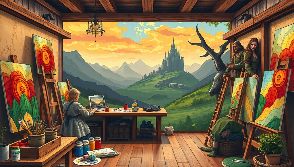 Discover the Best Paint by Numbers Kits for Adults: Explore Middle-earth with Your Creativity