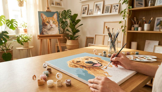 Your Pet as Art: Custom Paint by Numbers for Pet Lovers