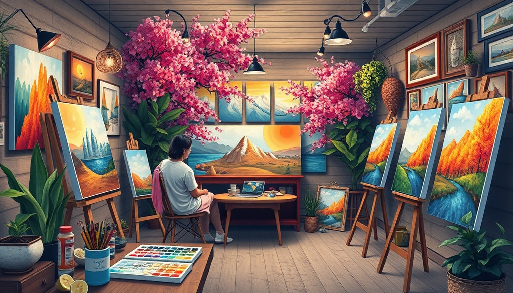 Top 10 Cheap Paint by Numbers Kits for Beginners That Are Easy to Paint