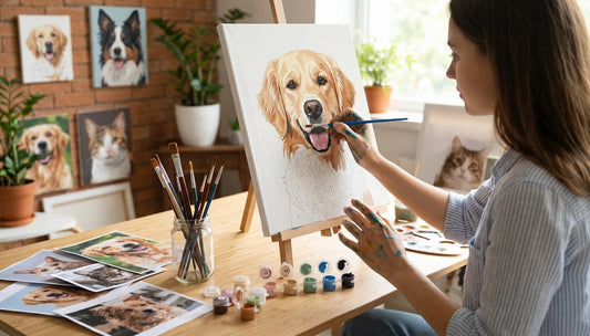 Your Pet, Your Canvas: Custom PBN for Animal Lovers