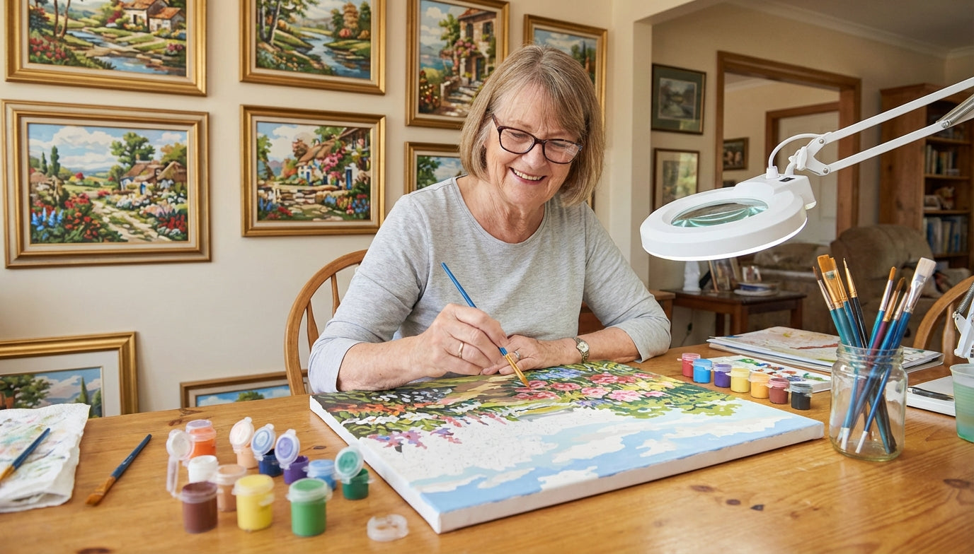 Best Easy PBN Kits for Seniors: Gentle Creativity