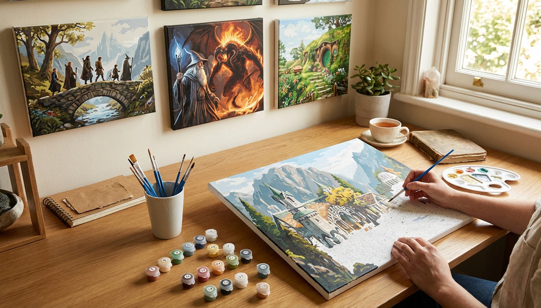 Your Journey to Creativity: Getting Started with LoTR Paint by Numbers for Beginners