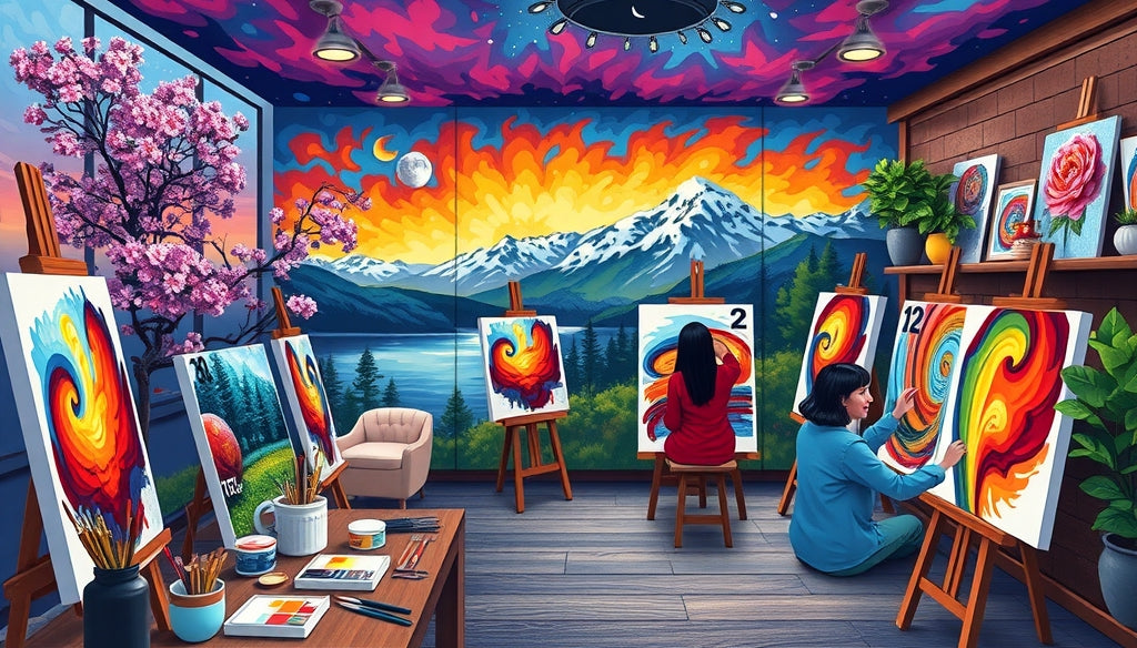 Discover the Best Paint by Numbers Kits for Adults in the US to Relieve Stress and Unleash Your Creativity