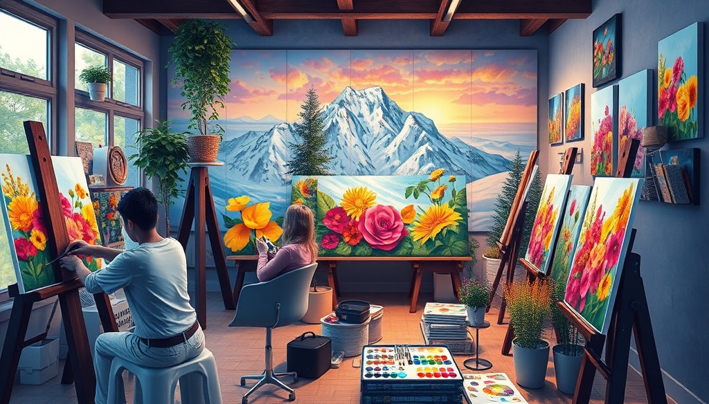 Where to Buy Premium Paint by Numbers Kits in the US for a Stress-Free Creative Hobby