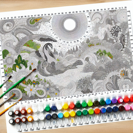Famous Paintings You Can Recreate with Paint by Numbers