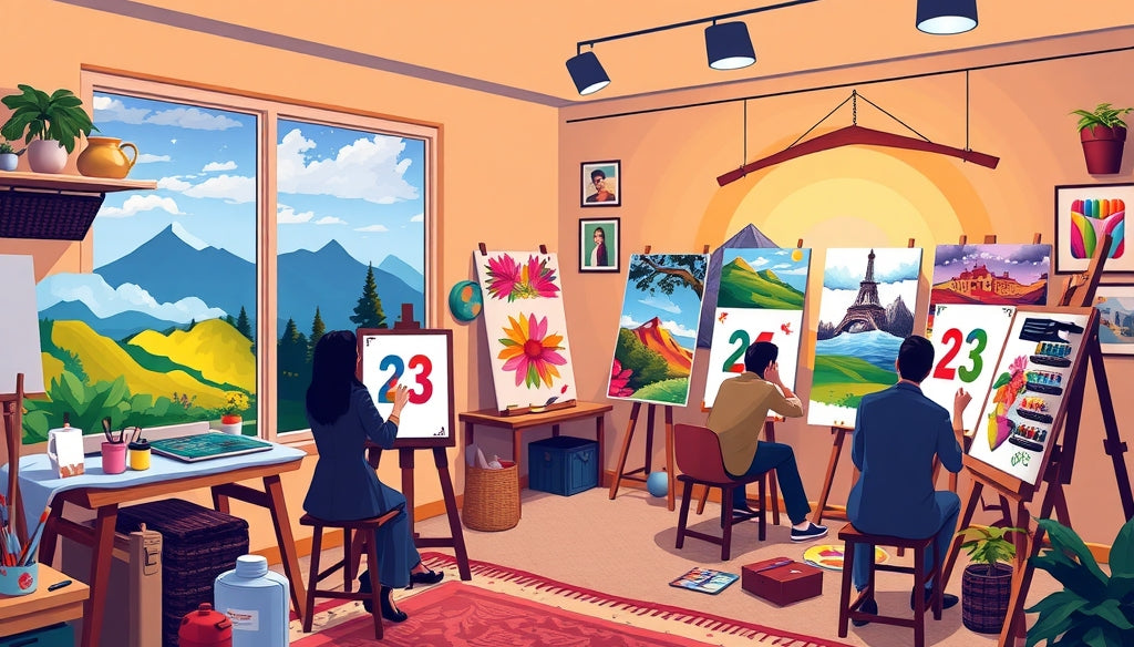 Discover the Best Paint by Numbers Kits for Adults in the US: Unleash Your Creativity and Relax