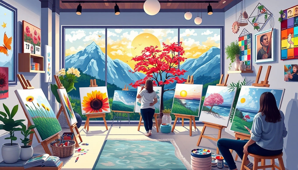 Unlock Your Creativity: The Best Paint by Numbers Kits for Adults in the US