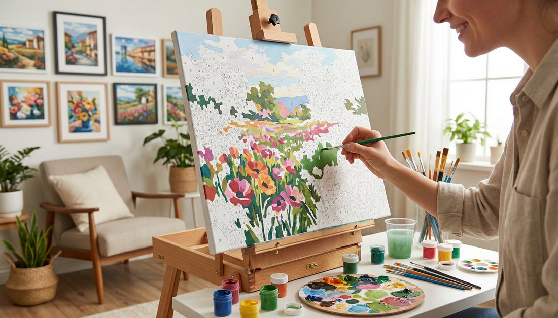 Stress Vanisher: Discover Why Paint by Numbers is the Perfect Adult Hobby for Relaxation
