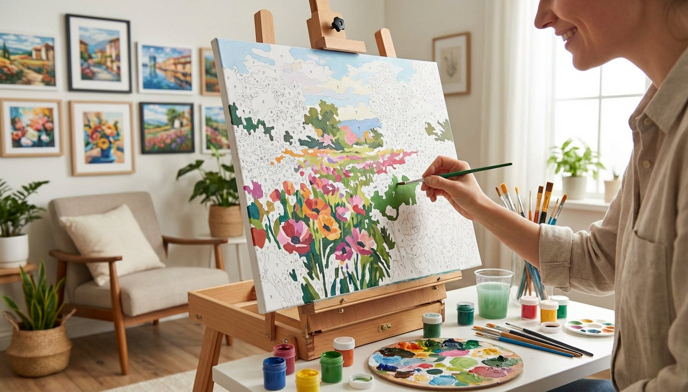 Stress Vanisher: Discover Why Paint by Numbers is the Perfect Adult Hobby for Relaxation
