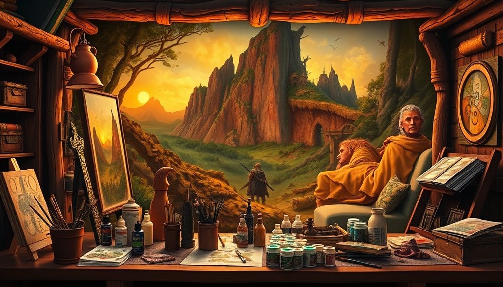 Buy Affordable Paint by Numbers Kits with Fast Shipping for Your Middle-earth Masterpieces