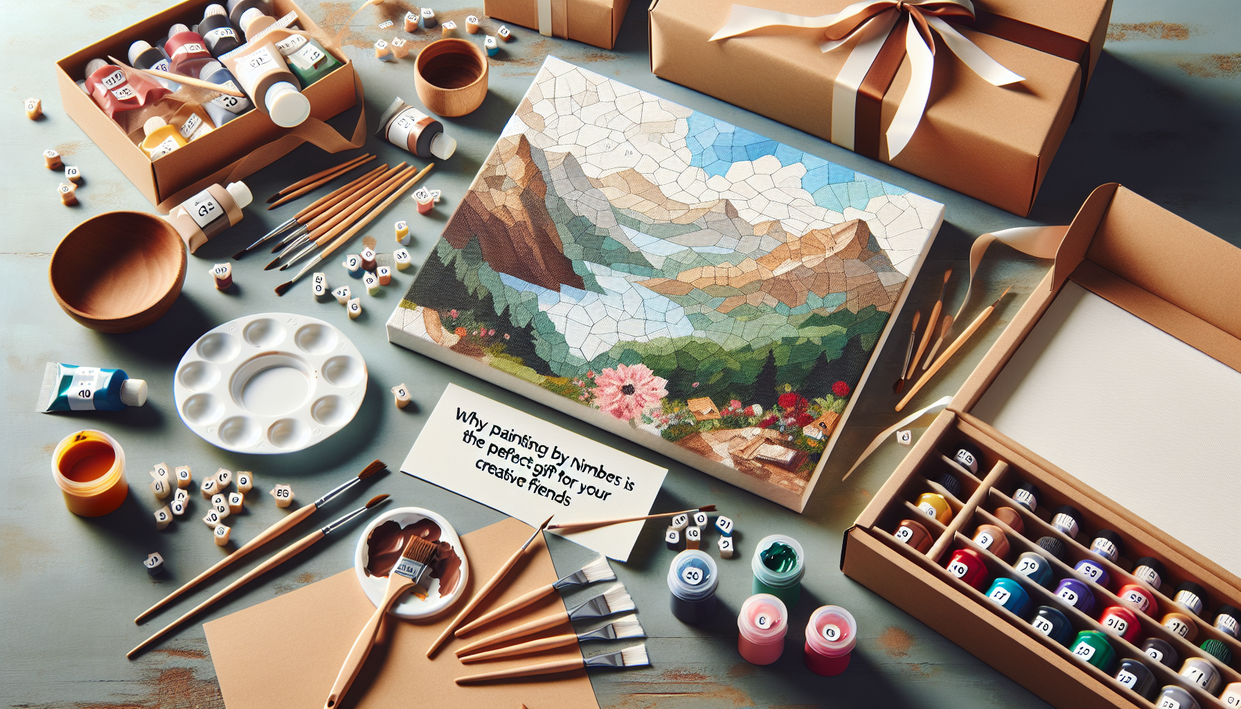 Why Painting by Numbers is the Perfect Gift for Your Creative Friends