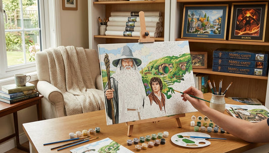 Where to Find Exclusive Lord of the Rings Paint by Numbers Kits for Adults