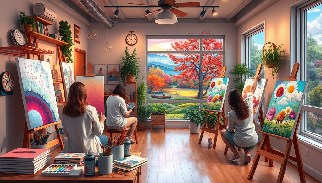 Experience the Magic of Fantasy and Fairy Tale Paint by Numbers Kits