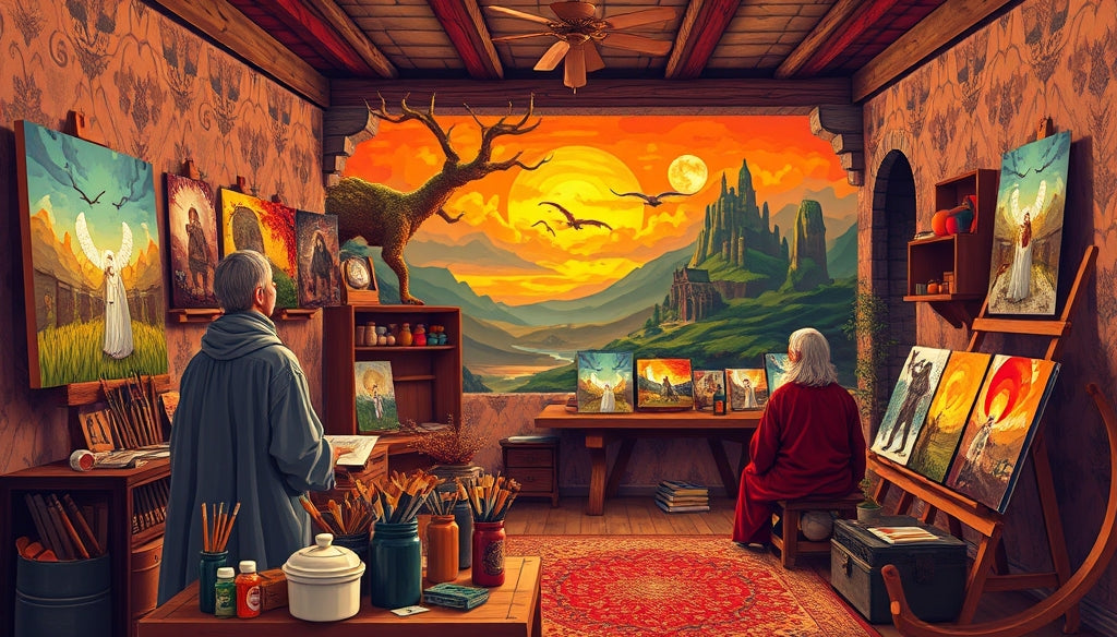 Fast Shipping: Buy Paint by Numbers Kits to Relive the Adventure of the Fellowship