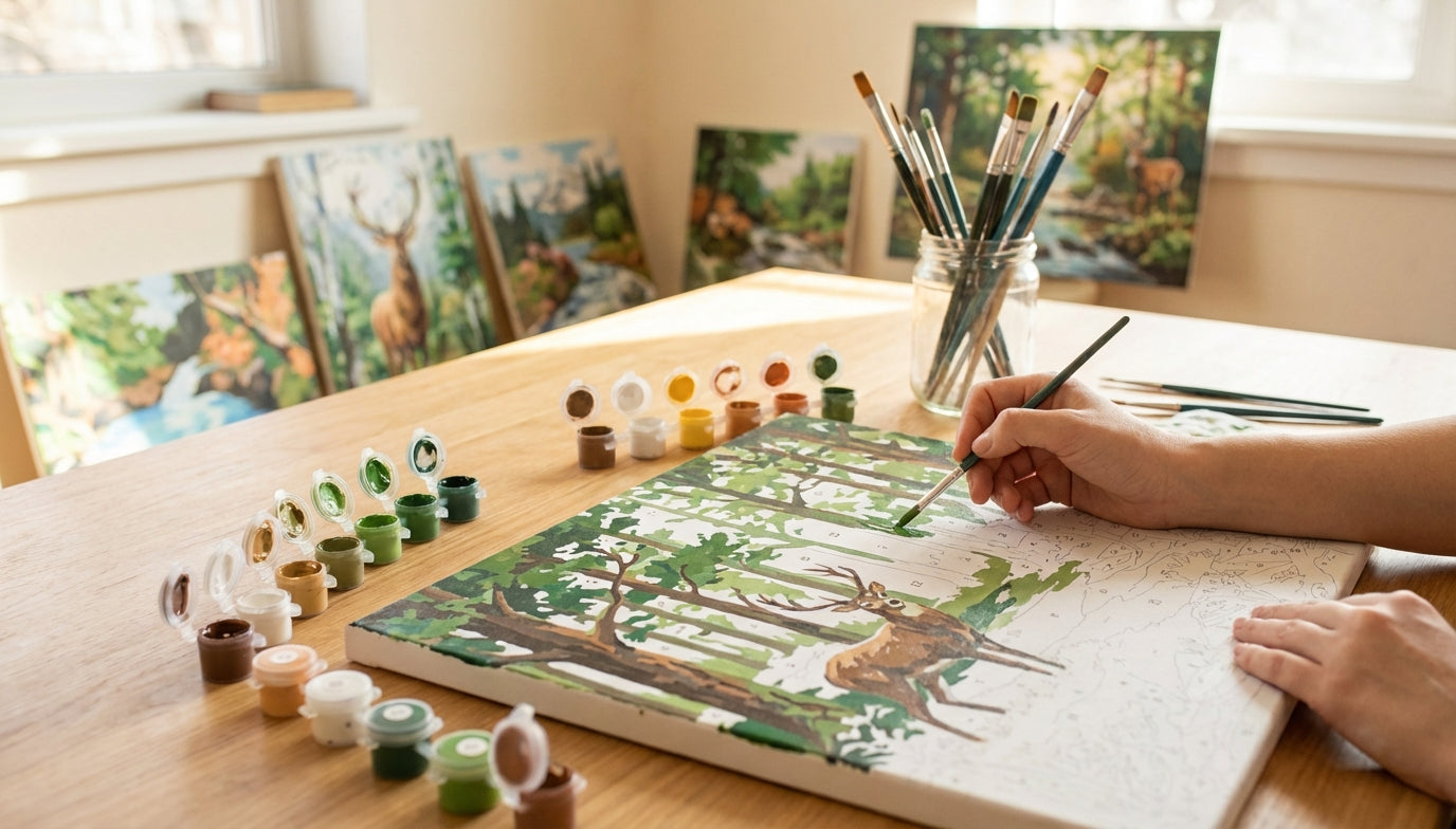 Wildlife & Nature PBN Kits for Adult Art