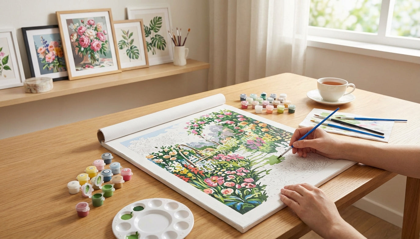 Detailed Flower Paint By Numbers Kits You'll Love