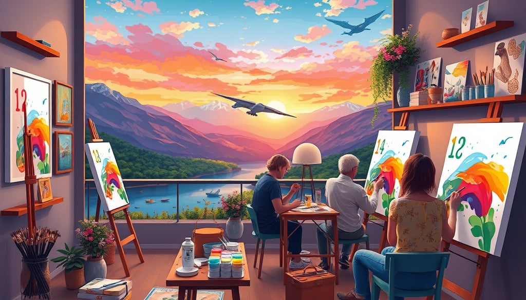 Create Beautiful Memories with Custom Paint by Numbers Kits for Weddings