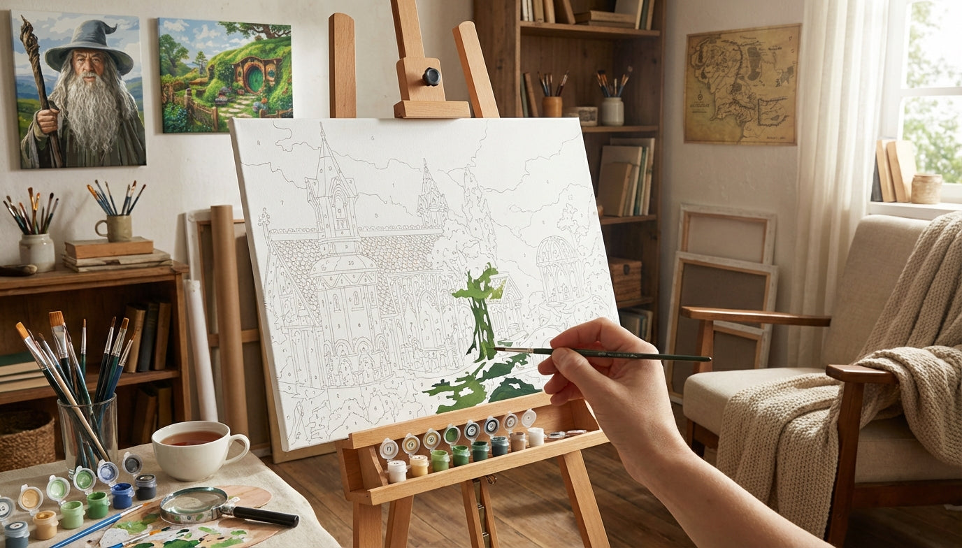 The One Hobby to Rule Them All Lord of the Rings Paint by Numbers Explained