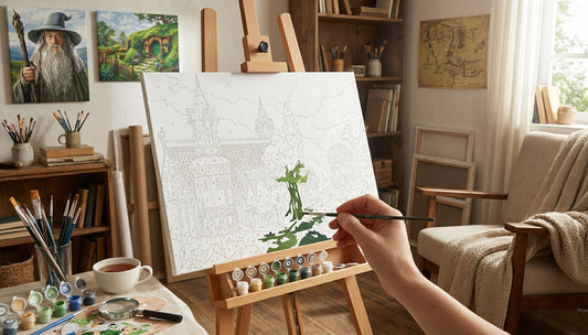 The One Hobby to Rule Them All Lord of the Rings Paint by Numbers Explained