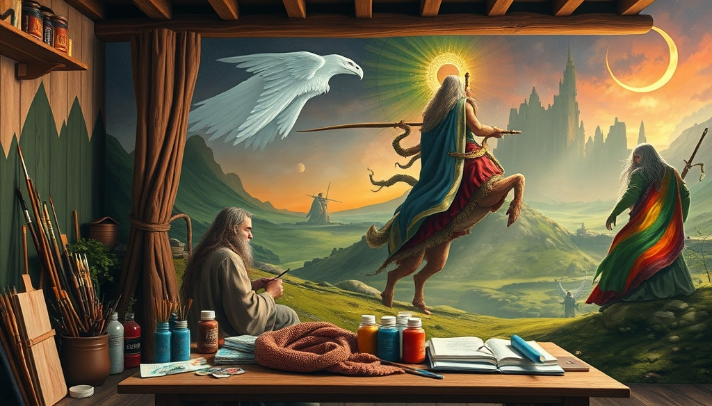 Buy Custom Paint by Numbers Kits Inspired by The Lord of the Rings for Couples