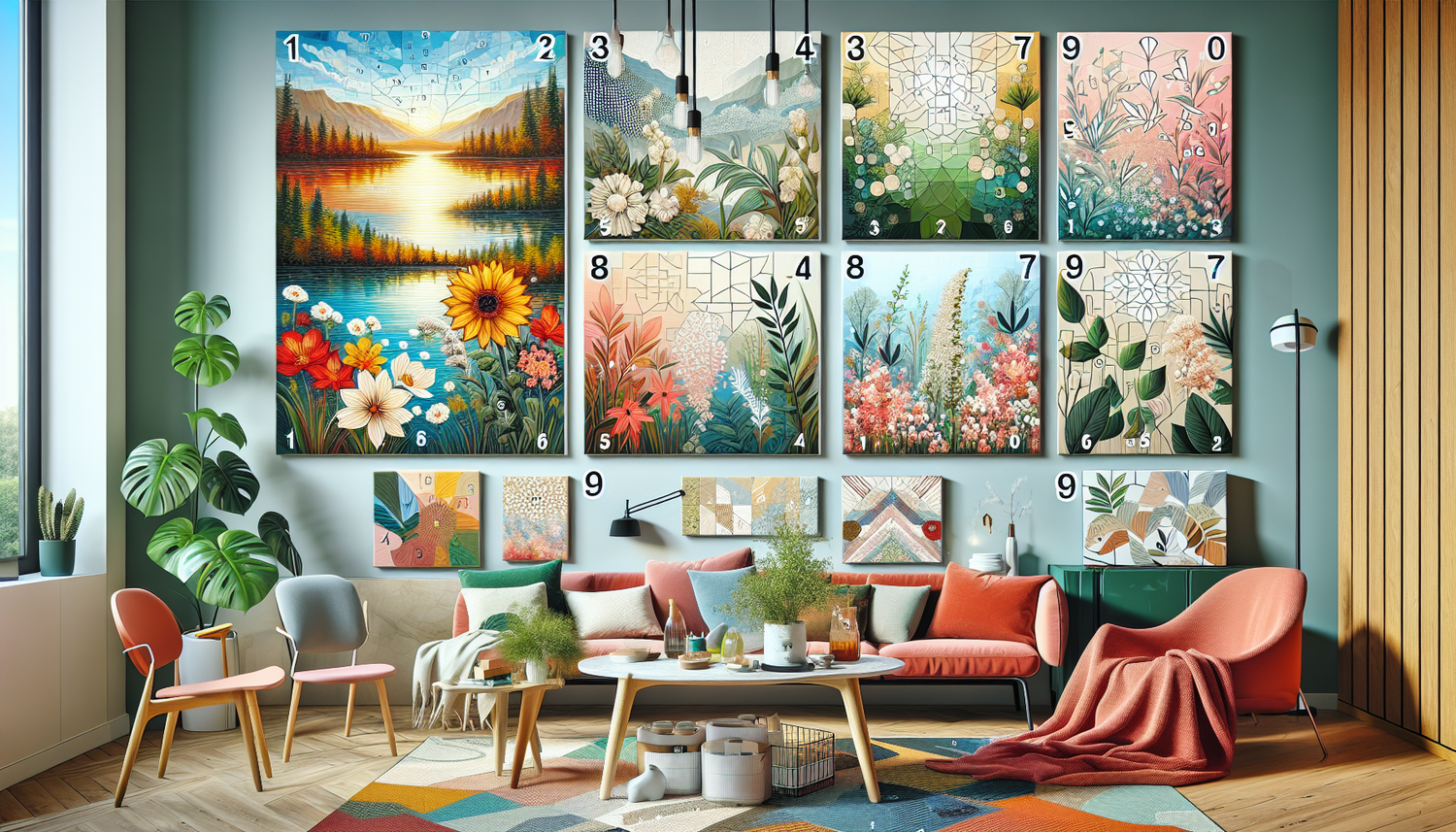 Top 7 Painting by Numbers Projects to Brighten Your Home Décor