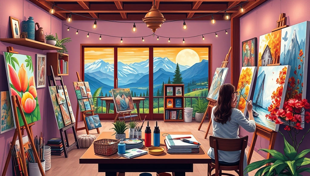 Cheap Paint by Numbers Kits for Beginners: Unleash Your Artistic Side