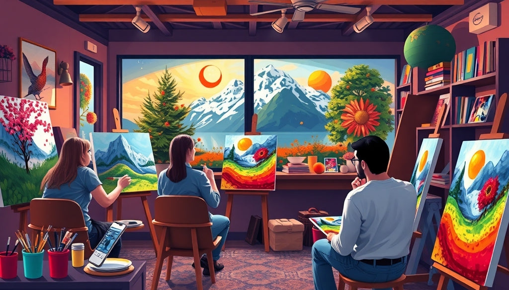 Discover the Best Paint by Numbers Kits for Adults: Relaxation and Creativity Combined