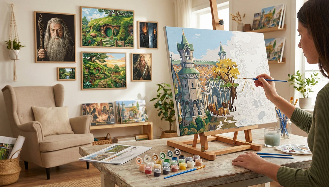 Buy Lord of the Rings Paint by Numbers Kits with Free Shipping USA: Our Top Finds