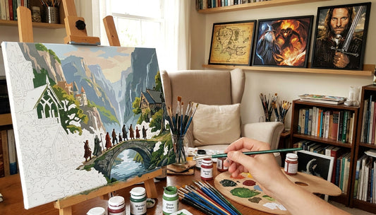 Unleash Your Inner Aragorn: Guide to Advanced Lord of the Rings Painting by Numbers