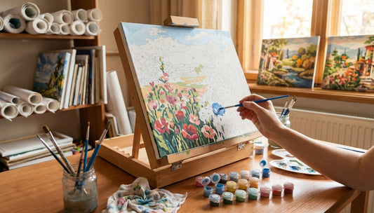 Pro Quality PBN: Canvas Kits with High-Quality Paint