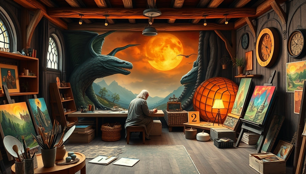 Discover the Best Paint by Numbers Kits for Adults Inspired by The Lord of the Rings