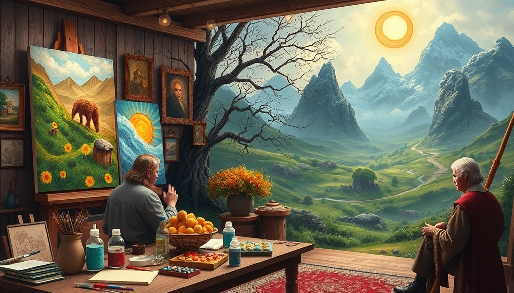 Get Lost in Art: Wildlife Paint by Numbers Kits Inspired by The Lord of the Rings