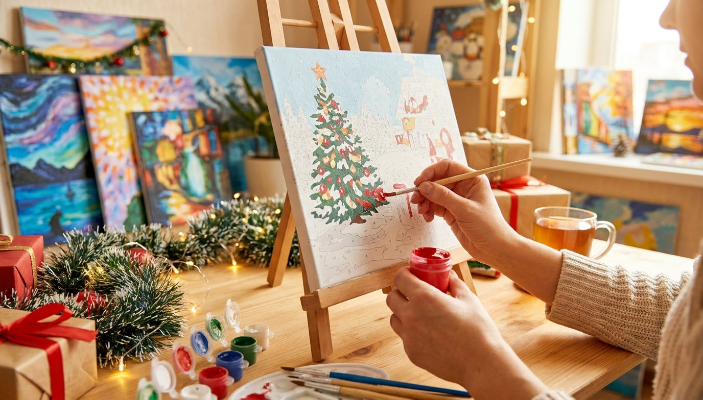 Christmas PBN Kits: Perfect Holiday Gifts!