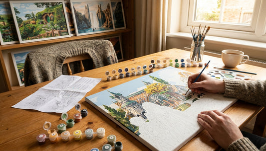 Elevate Your Home with Middle-earth: Premium Lord of the Rings Paint by Numbers Kits