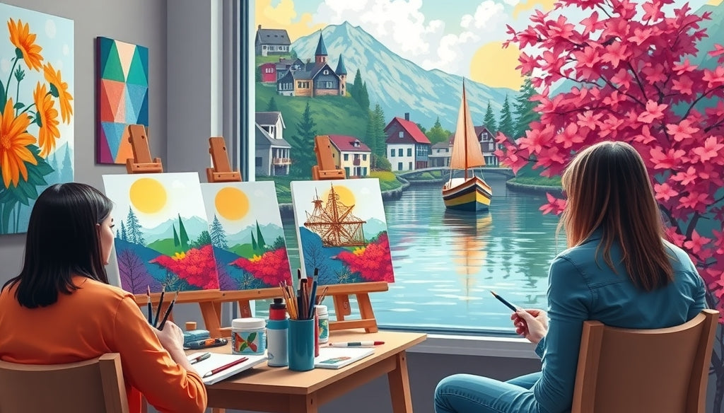 Discover the Best Paint by Numbers Kits for Adults: Relaxation and Creativity in Every Stroke