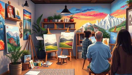 Where to Buy Premium Paint by Numbers Kits in the US with Free Shipping Options