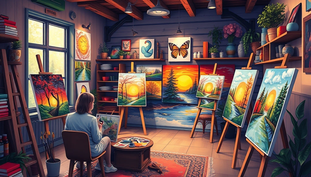 Create Memories: Custom Paint by Numbers Kits for Couples