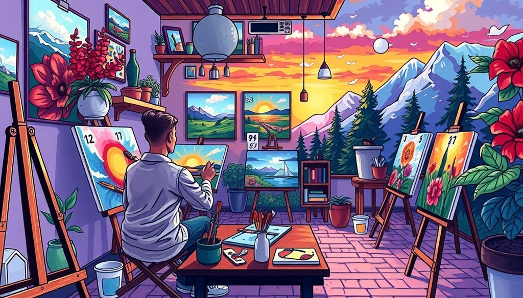 Discover the Best Paint by Numbers Kits for Adults in the US: Unleash Your Creativity and Find Relaxation