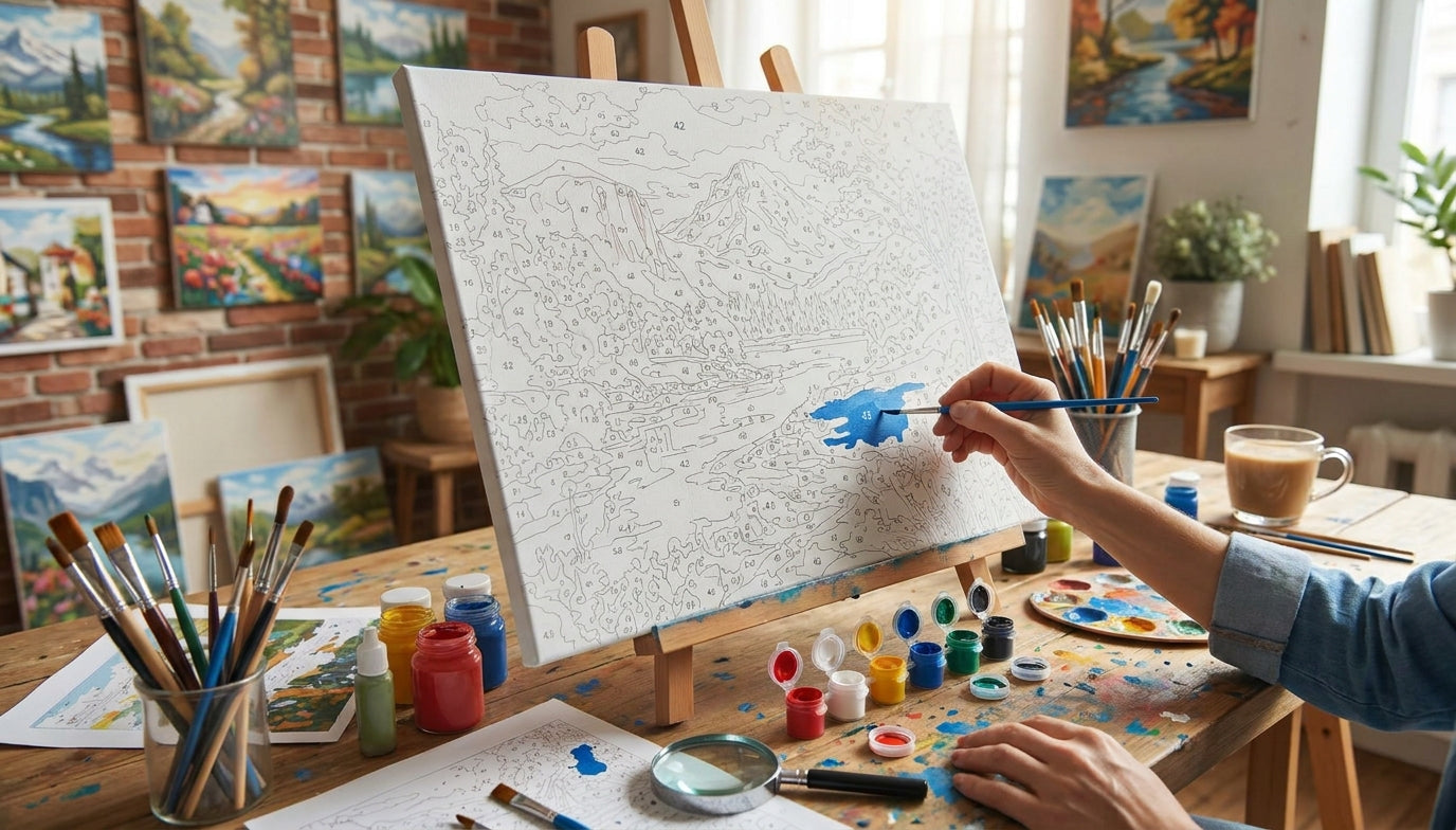 Extra Large PBN Kits: Challenge for Experienced Artists