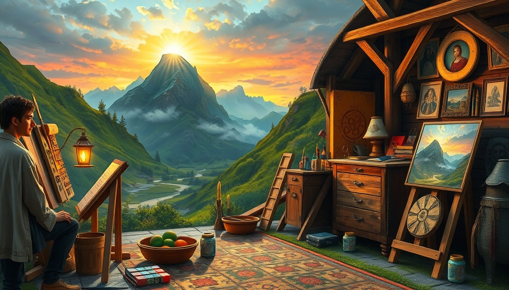 The Best Paint by Numbers Kits for Adults Inspired by The Lord of the Rings