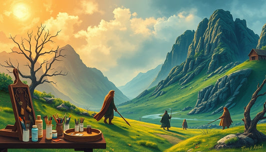 Find the Best Paint by Numbers Kits for Adults Who Love Art and The Lord of the Rings