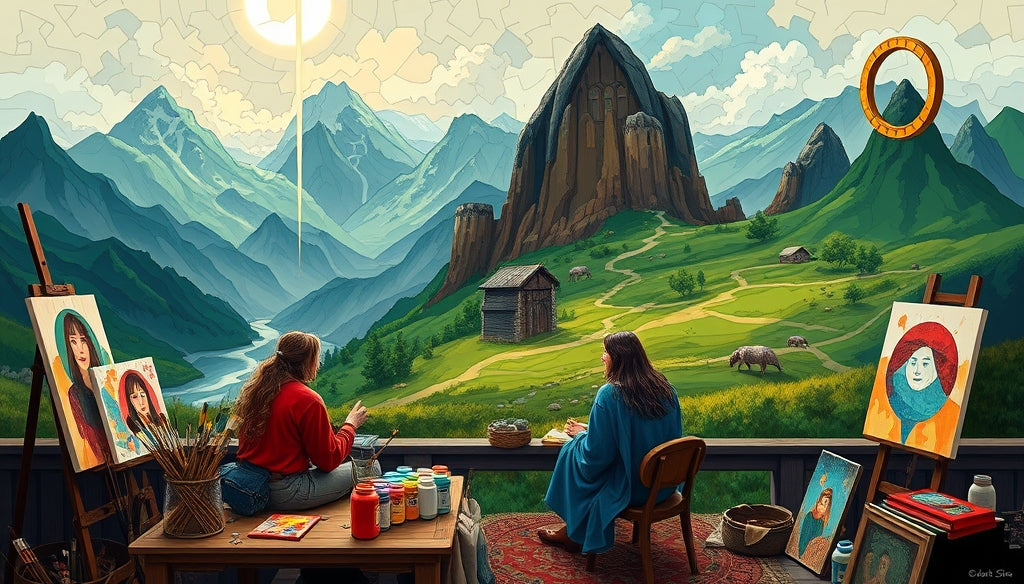 Discover the Best Paint by Numbers Kits for Adults Featuring The Lord of the Rings Themes