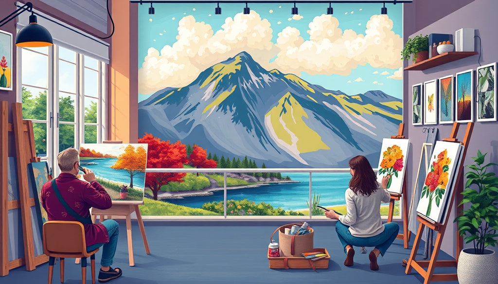Discover the Best Paint by Numbers Kits for Adults in the US to Unwind and Create