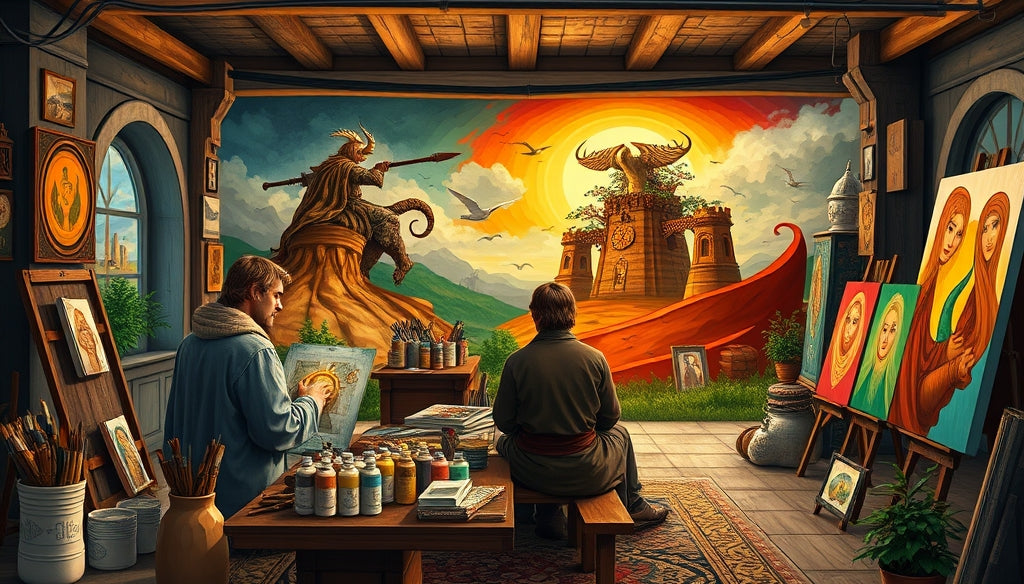 Create Your Own Middle-earth Masterpiece: Top Places to Buy Premium Paint by Numbers Kits in the US