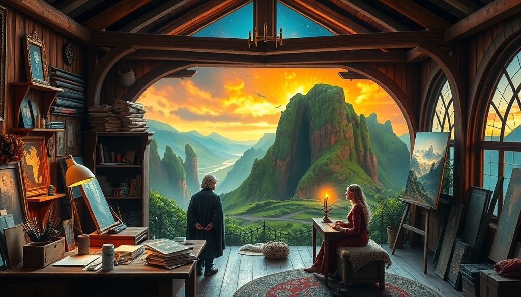 Custom Paint by Numbers Kits for Couples: Relive The Lord of the Rings Together