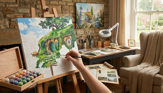 The Ultimate Guide to Lord of the Rings Paint by Numbers Kits with High-Quality Acrylic Paint