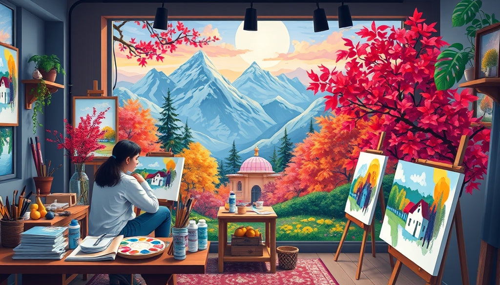 Perfect for Beginners: Easy-to-Paint Paint by Numbers Kits You Can Try Now